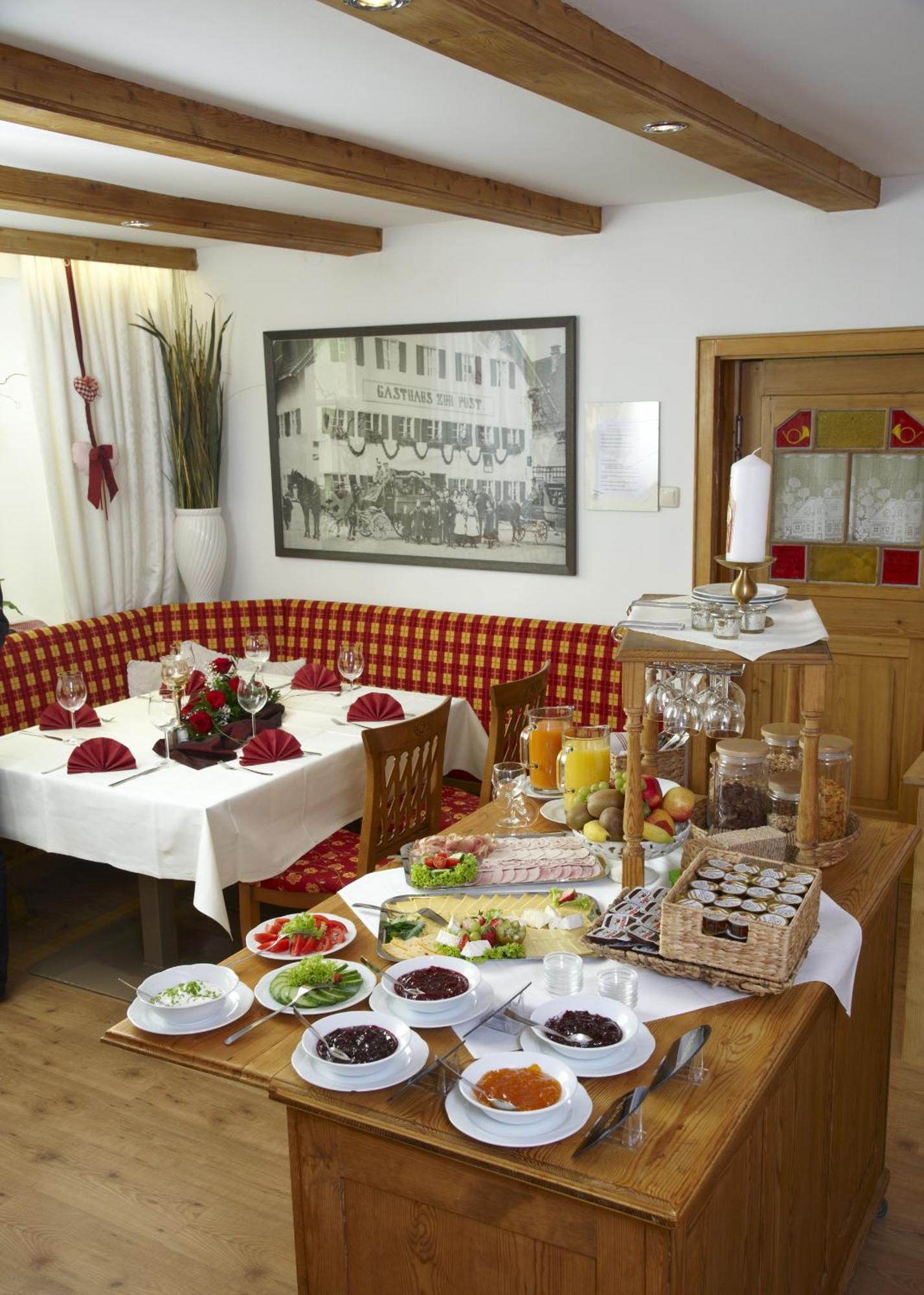 Gasthaus Zur Post Waal Exterior photo
